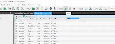 Ranorex run test on TestingBot