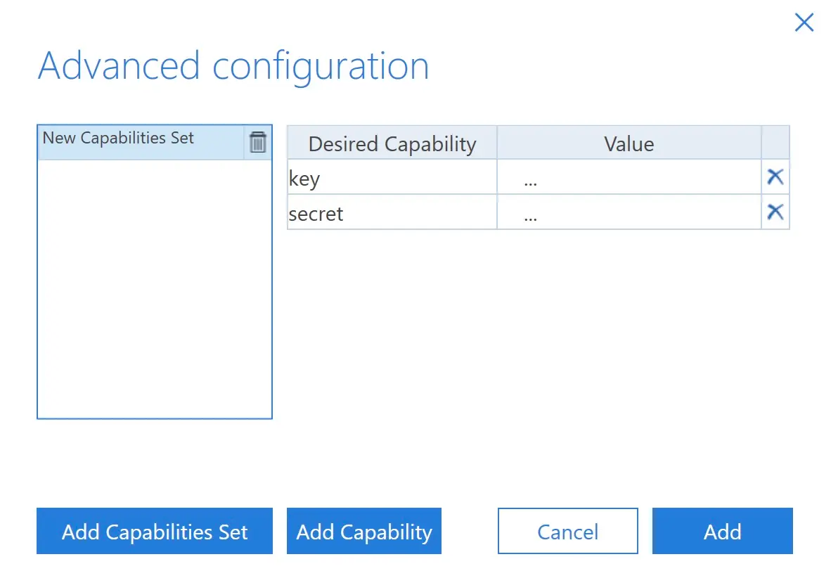 Tosca Capabilities