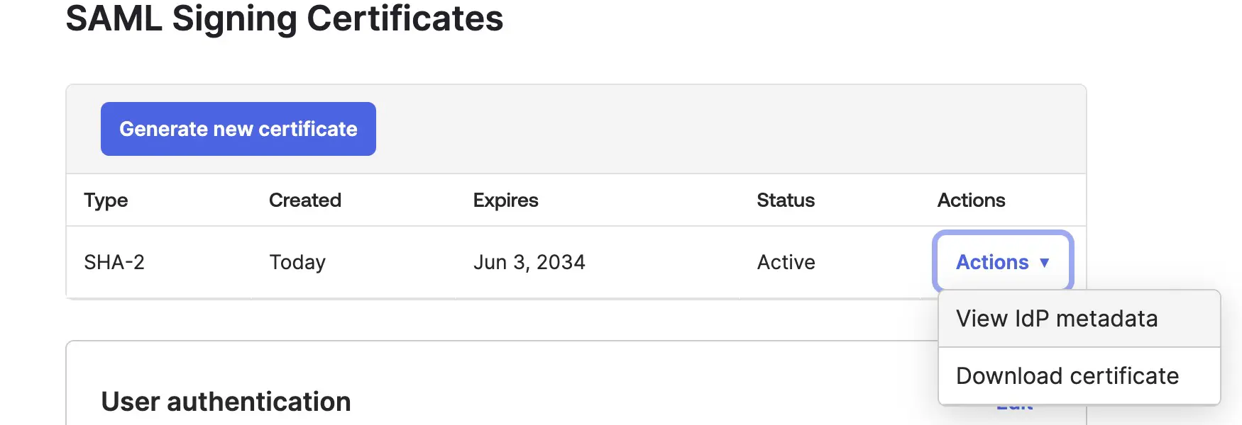 Add TestingBot SAML App